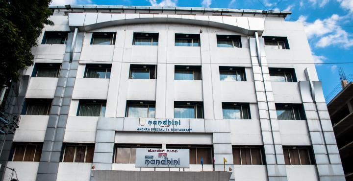 Hotel Nandhini - St. Marks Road Bangalore Exterior photo